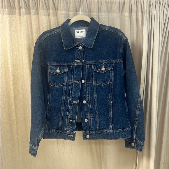 NWT Dark Wash Denim Jacket - Old Navy - Picture 1 of 5
